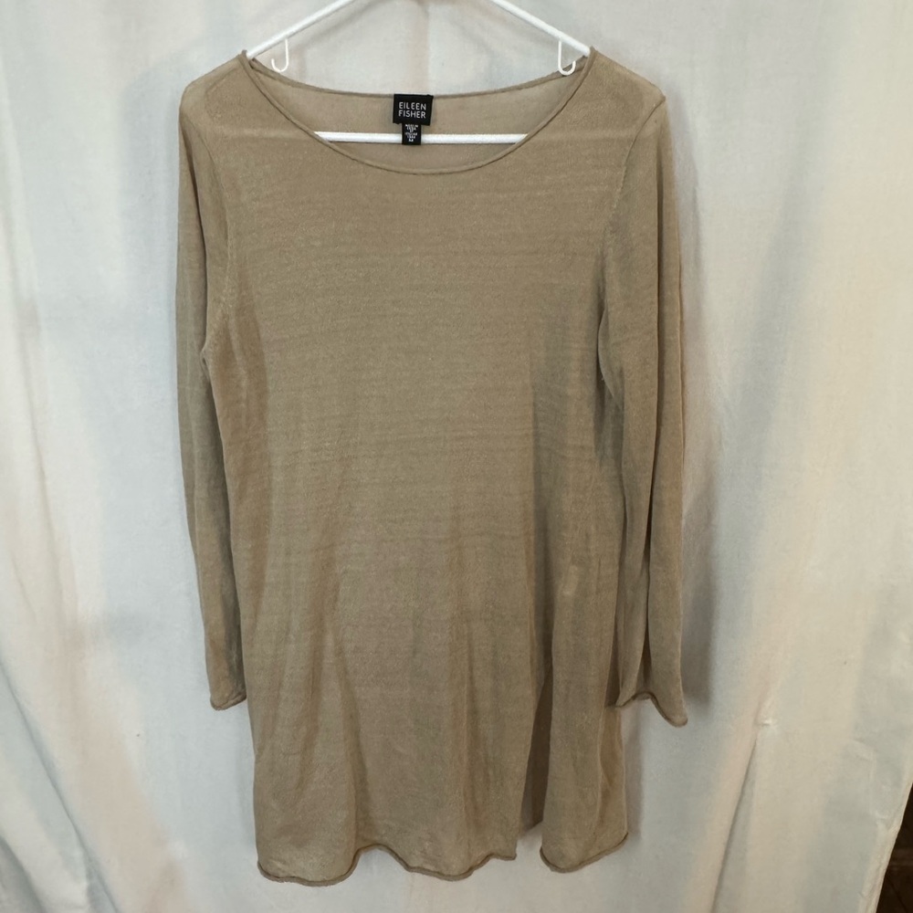 Eileen Fisher Women's Tan Top